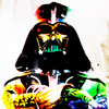 Fluoro Darth Vader