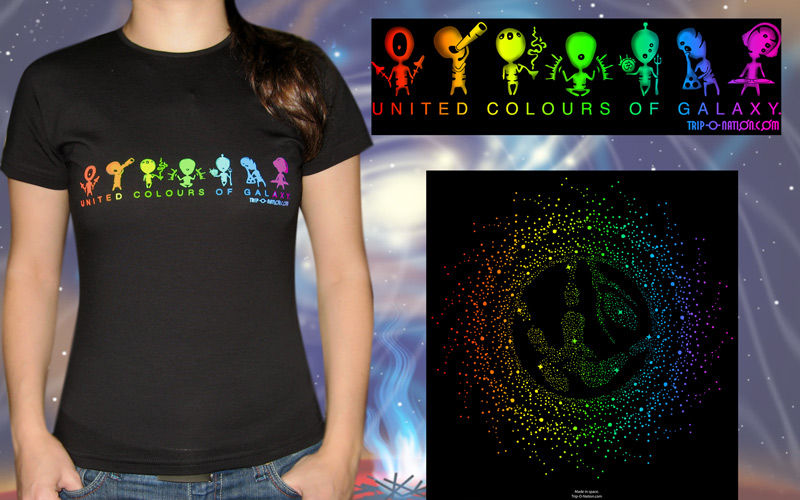 [TON TS 031 L] United Colours of Galaxy Lady