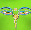 BUDDHA EYES Green