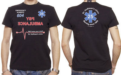 [TON TS 013] Psy Ambulance (клубная футболка) 
